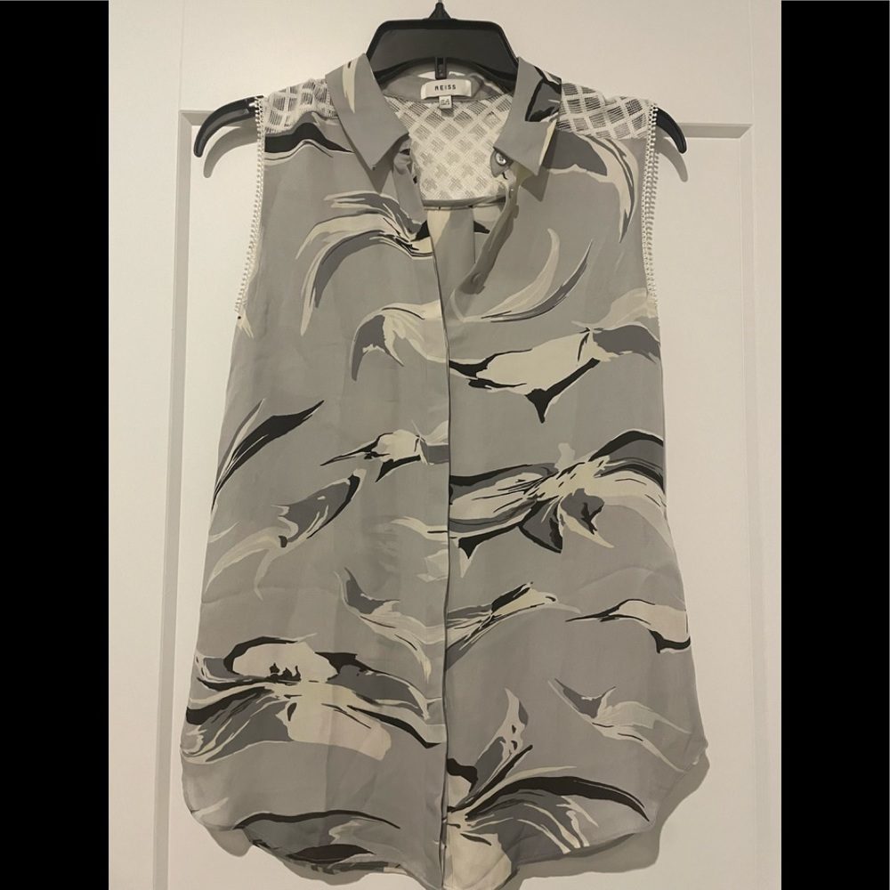 Sleeveless Reiss Blouse